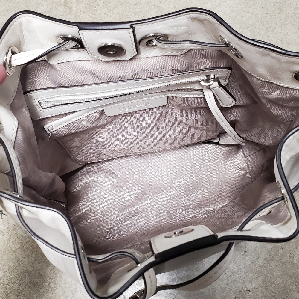 Michael Kors Dottie Embossed Python Leather Large… - image 4